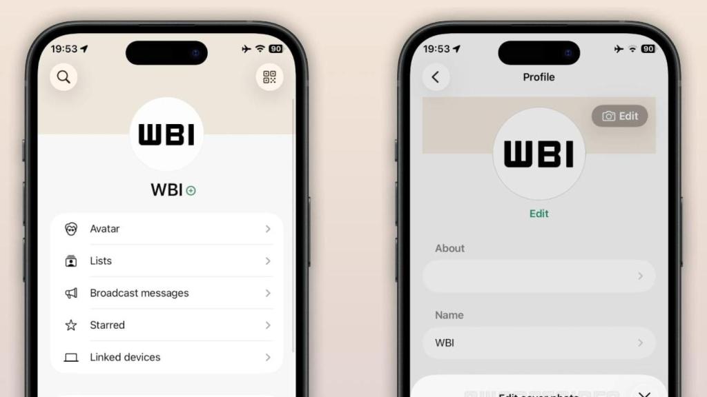 Nueva imagen de portada en WhatsApp