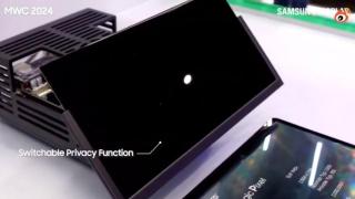 Pantalla con privacidad de Samsung Display
