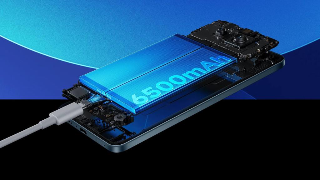 Batería de 6.500 mAh
