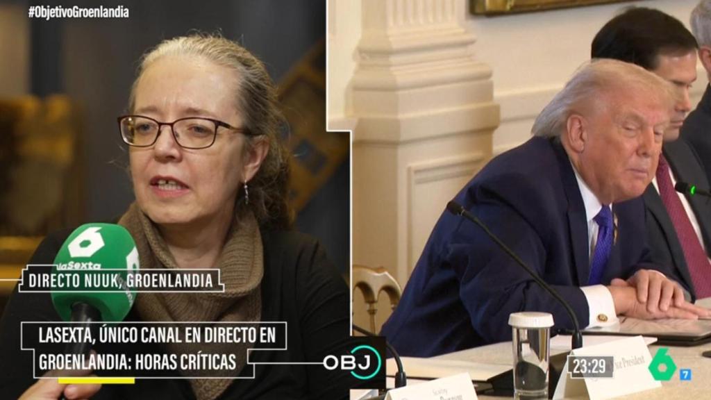 Silvia Rodríguez, canaria habitante de Groenlandia, habla con 'El Objetivo'.