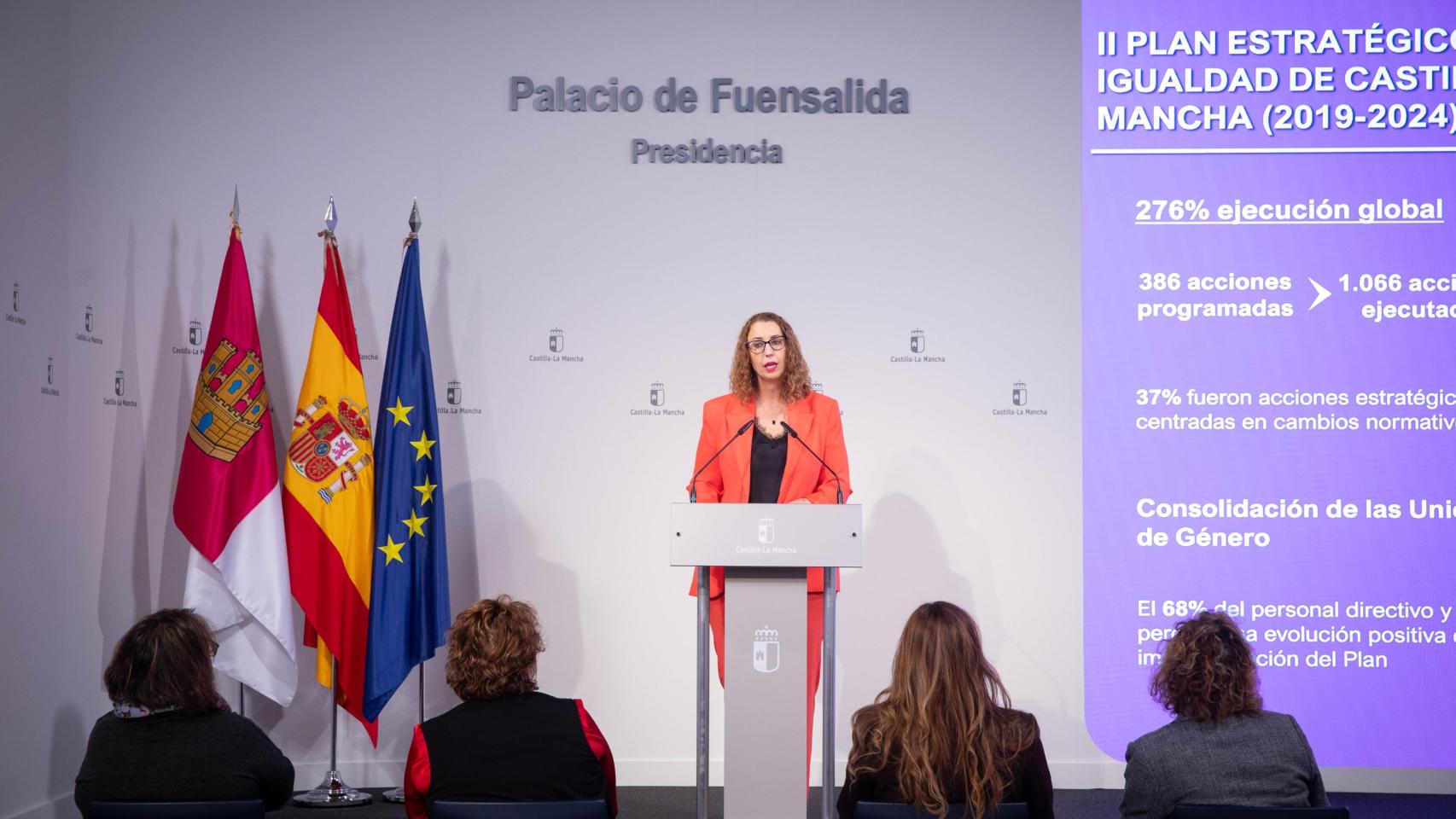 Sara Simón, consejera de Igualdad. Foto: JCCM.