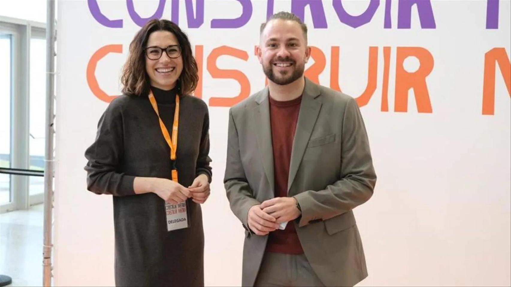 Aitana Mas y Alberto Ibáñez. Iniciativa-Compromís