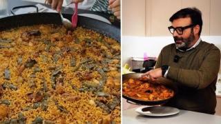 Toni, cocinero, sobre cómo hacer la mejor paella valenciana.
