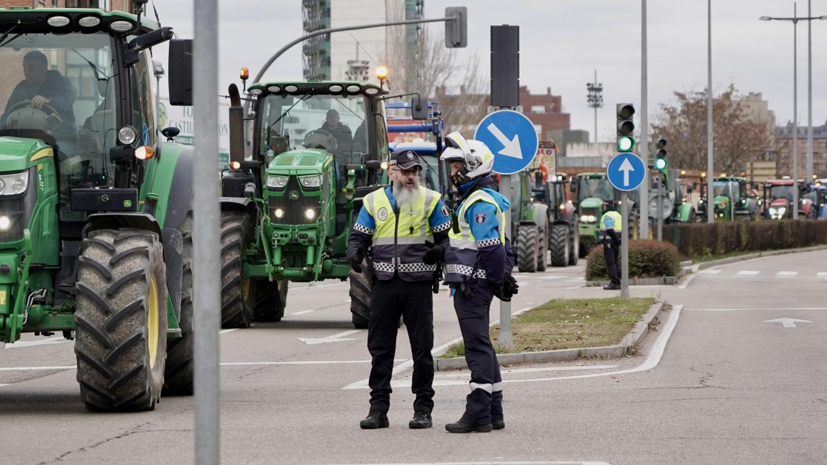 Momento de la manifestación de este pasado jueves