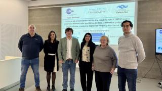 Robertos Agís, Saida Ortolano, Carlos Fernández, Estibaliz Capetillo, María Luisa Villar y Carlos Spuch