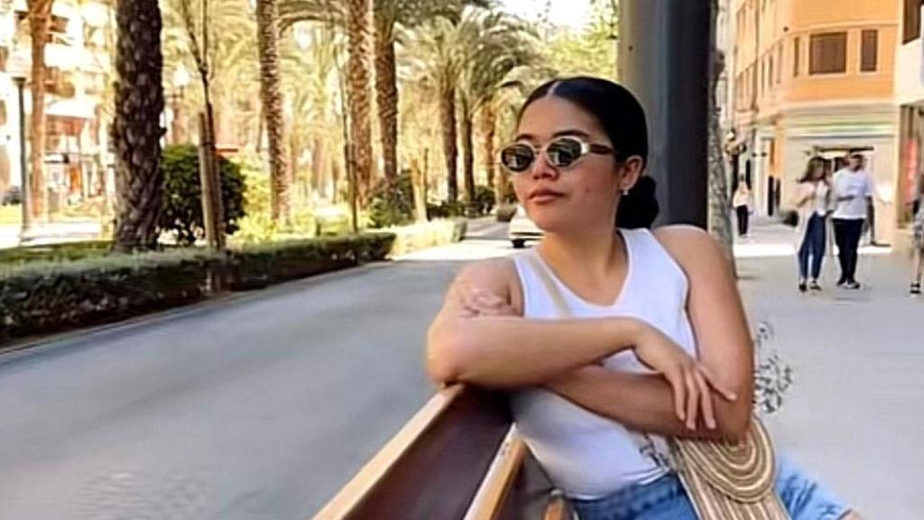 Paula Álvarez, limpiadora en España.