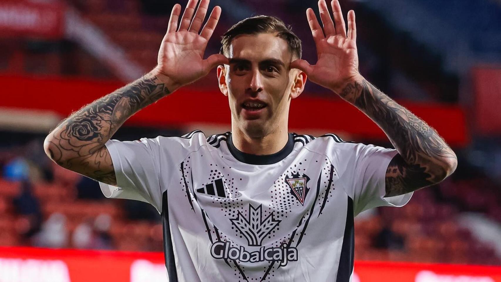 Jefté Betanco Sánchez, futbolista del Albacete Balompié.