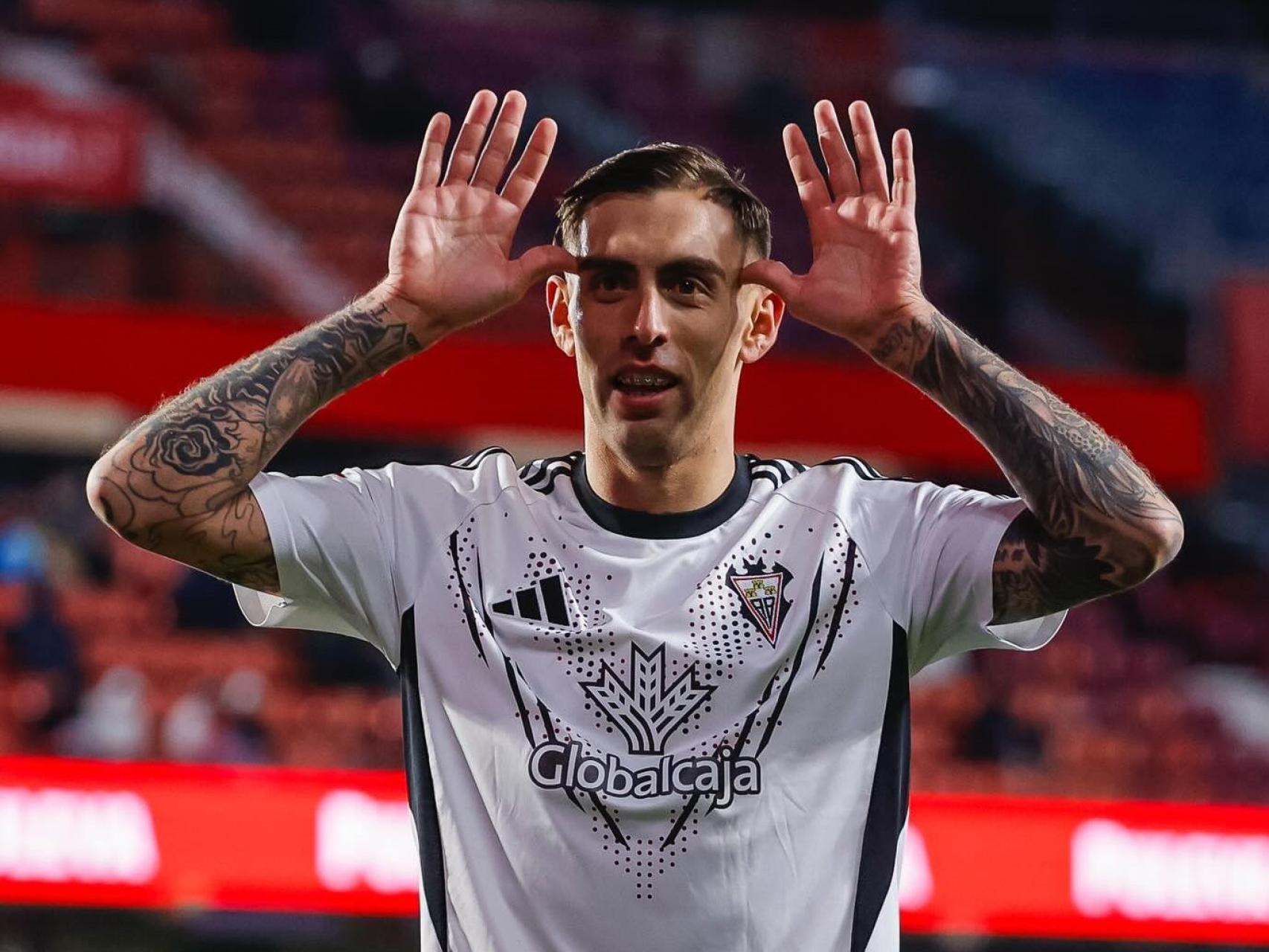 Jefté Betanco Sánchez, futbolista del Albacete Balompié.