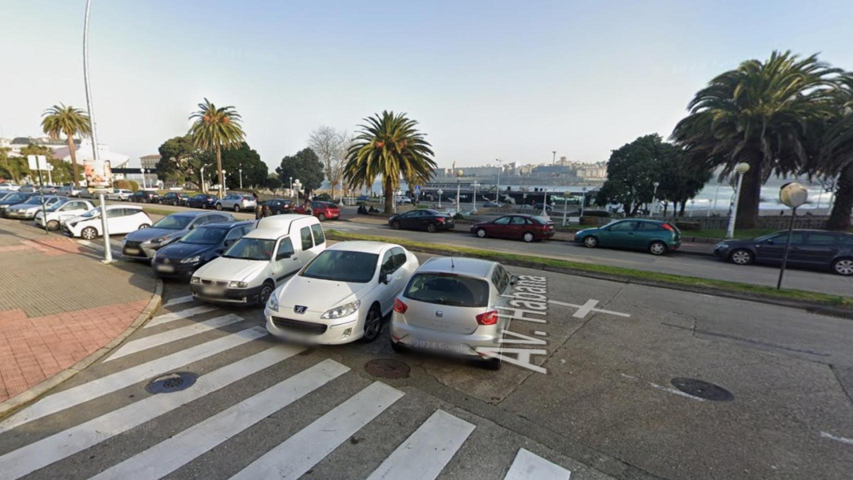 Lugar en el que se produjo el accidente.