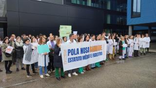 La segunda jornada de huelga de médicos en Galicia continúa por un Estatuto Propio y mejores condiciones