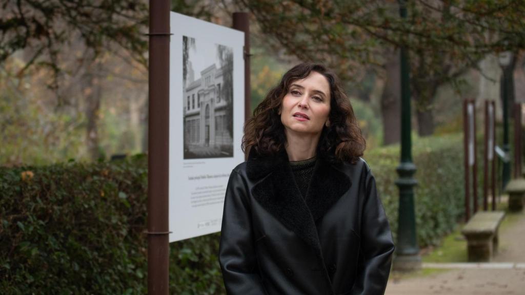 Isabel Díaz Ayuso durante un acto.