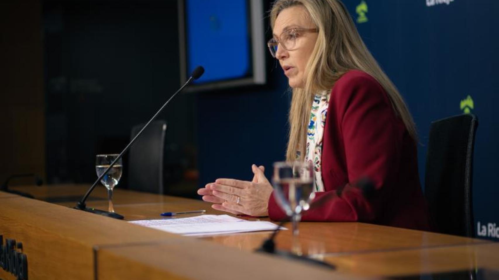 La consejera Belinda León.