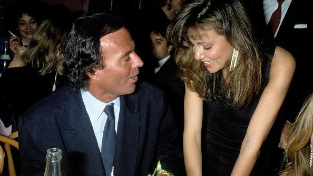Ana Obregón y Julio Iglesias, en una fotografía de archivo.
