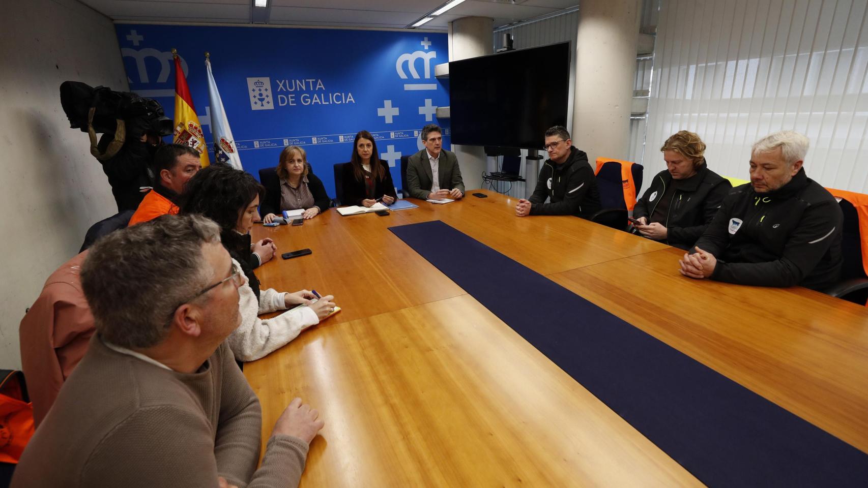 Instante de la reunión.