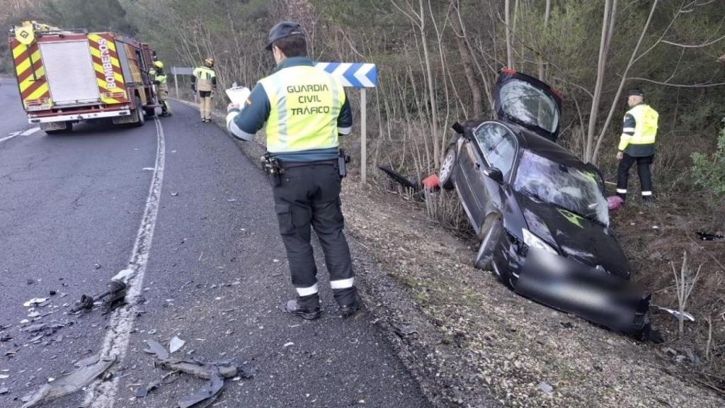Accidente de tráfico en Huesca.