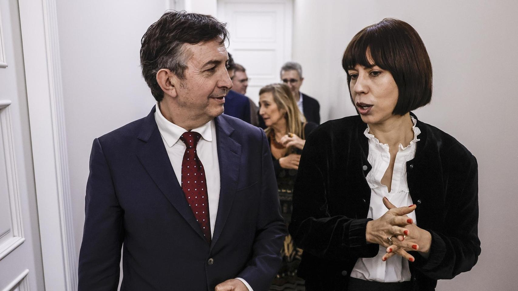 Diana Morant y Vicente Lafuente. Rober Solsona / EP