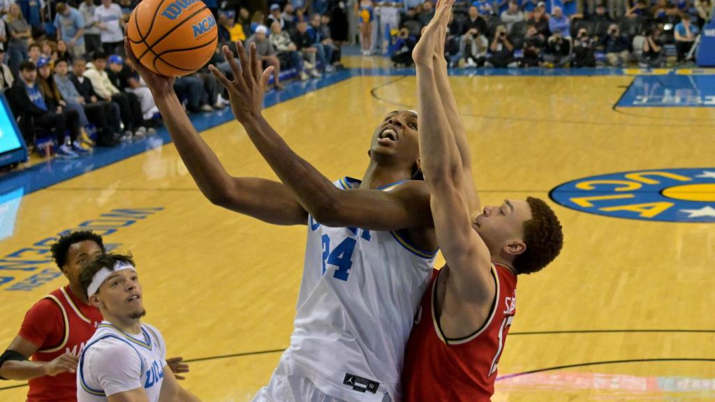 Un partido de la NCAA entre Maryland y UCLA.