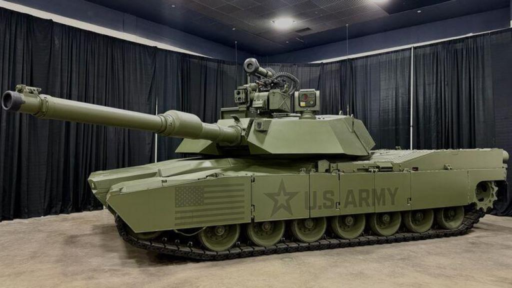 Carro de combate M1E3 Abrams exhibido en Detroit