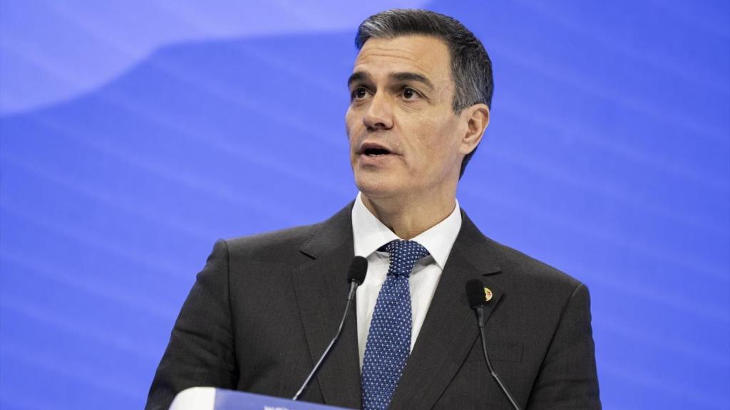 El presidente del Gobierno, Pedro Sánchez.
