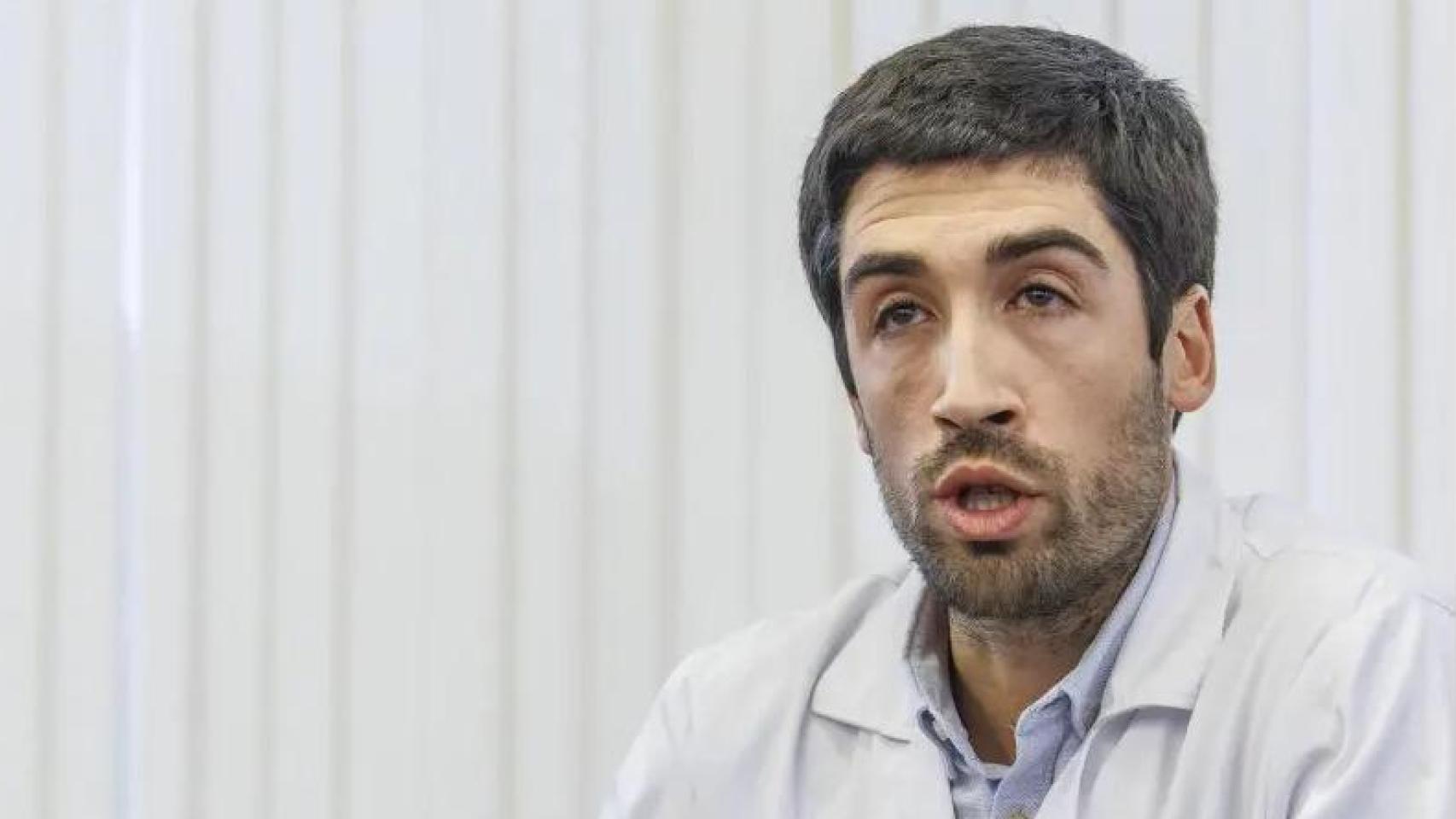 El gerente del Hospital Universitario de Burgos, Carlos Cartón.