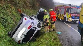 Imagen del accidente.