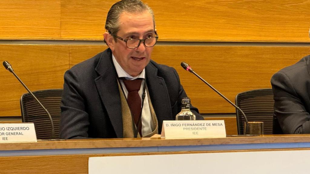 Íñigo Fernández de Mesa, presidente del IEE y vicepresidente de la CEOE.