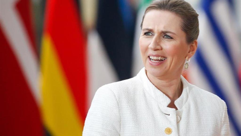Mette Frederiksen, en una cumbre del Consejo Europeo en Bruselas (Bélgica) en 2019.