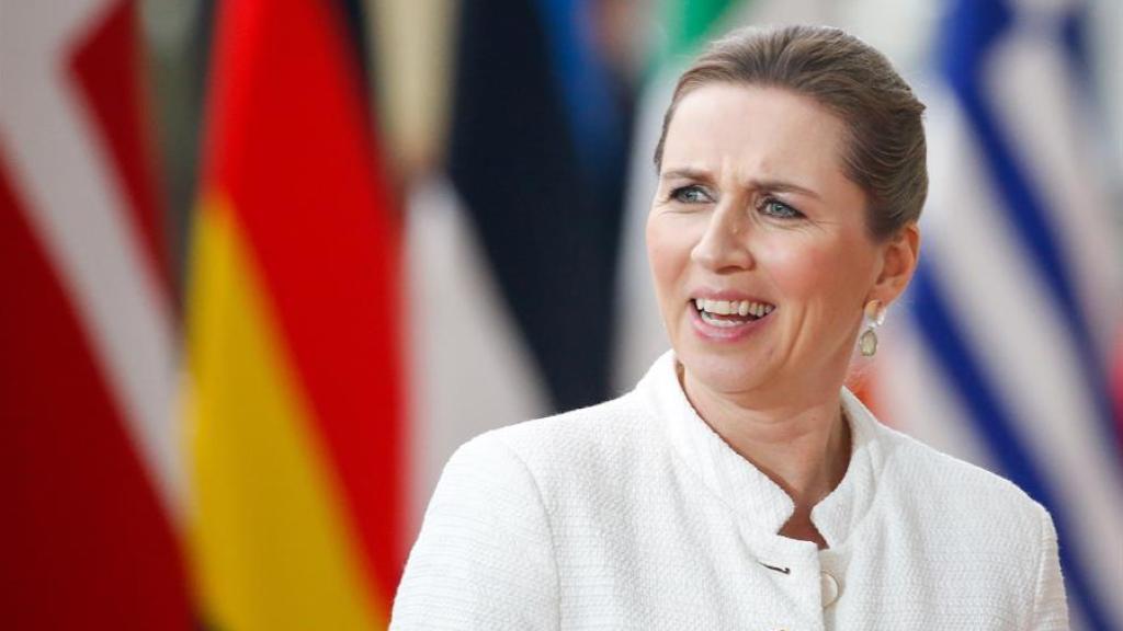 Mette Frederiksen, en una cumbre del Consejo Europeo en Bruselas (Bélgica) en 2019.