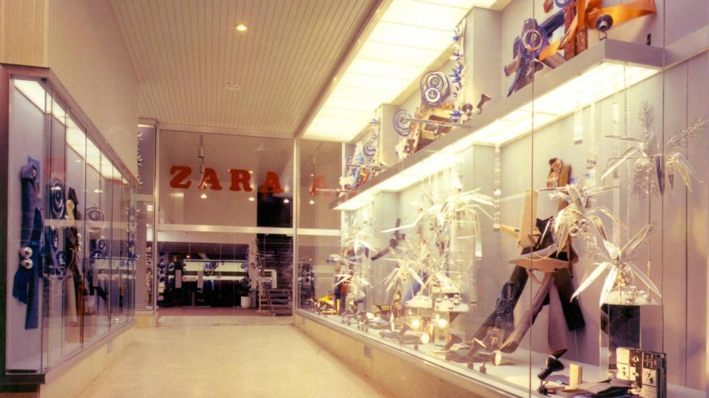 Tienda de Zara en 1975 en una imagen de archivo.