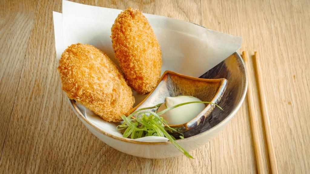 Las croquetas de Katsu.