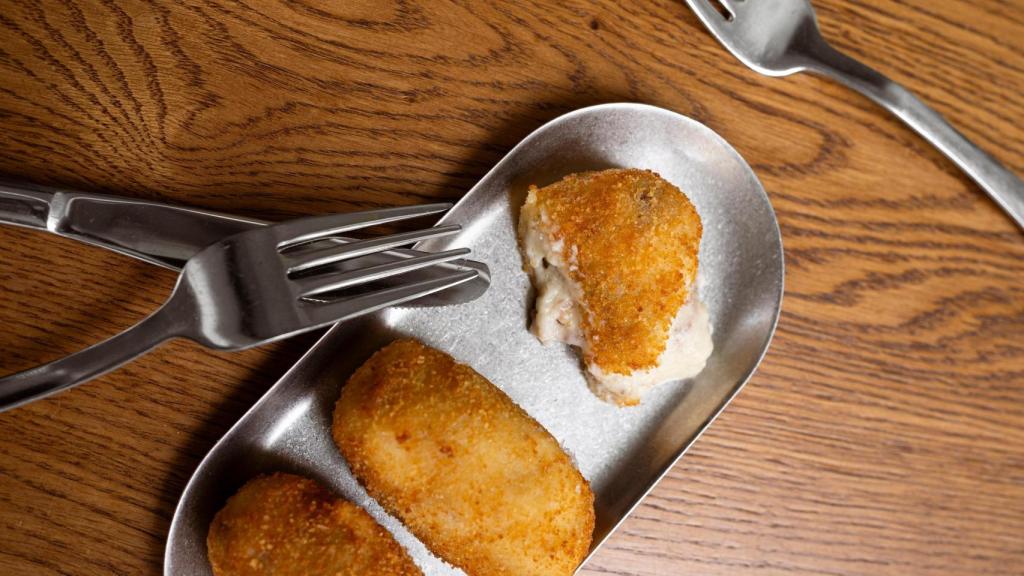 Las croquetas de jamón ibérico de El Buen.