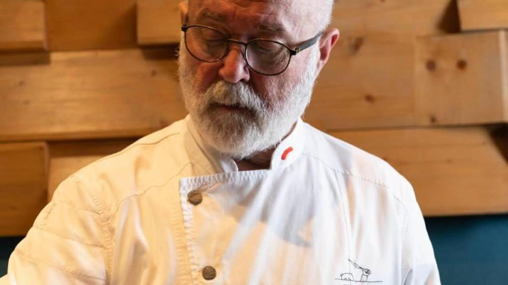 El cocinero Ricardo Sanz.