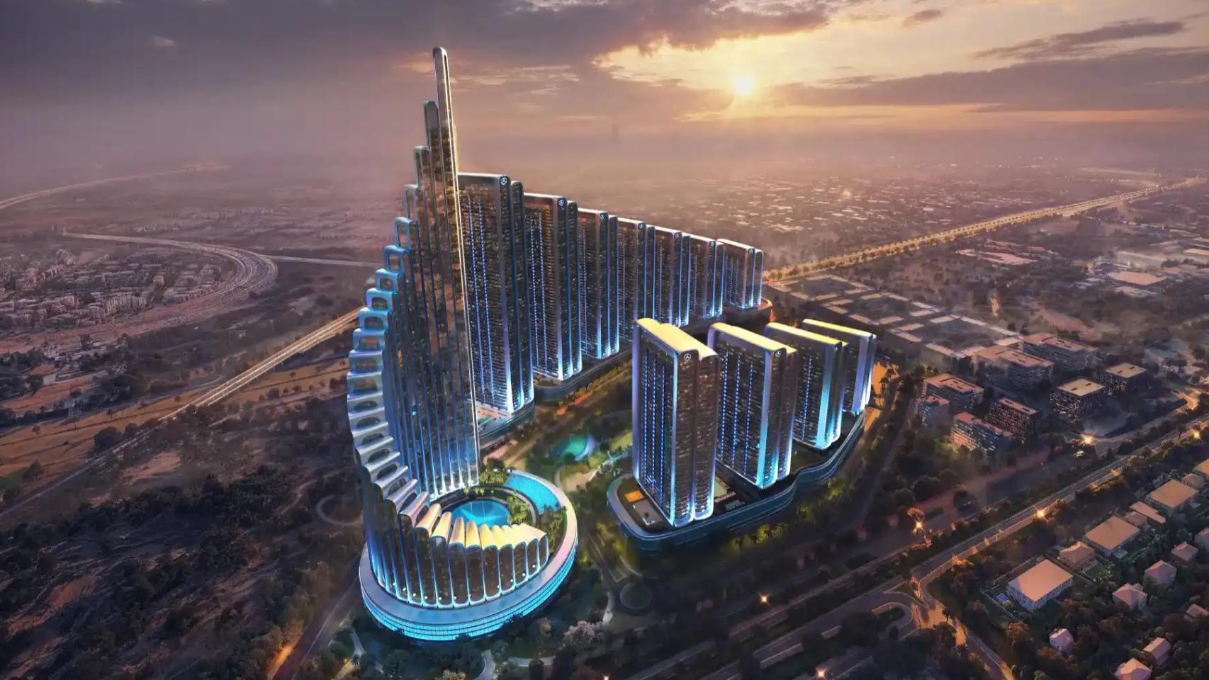 Un diseño de Mercedes-Benz Places - Binghatti City