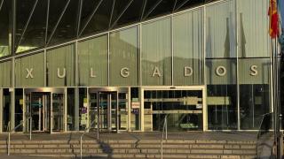 Edificio de los Juzgados en Ourense.