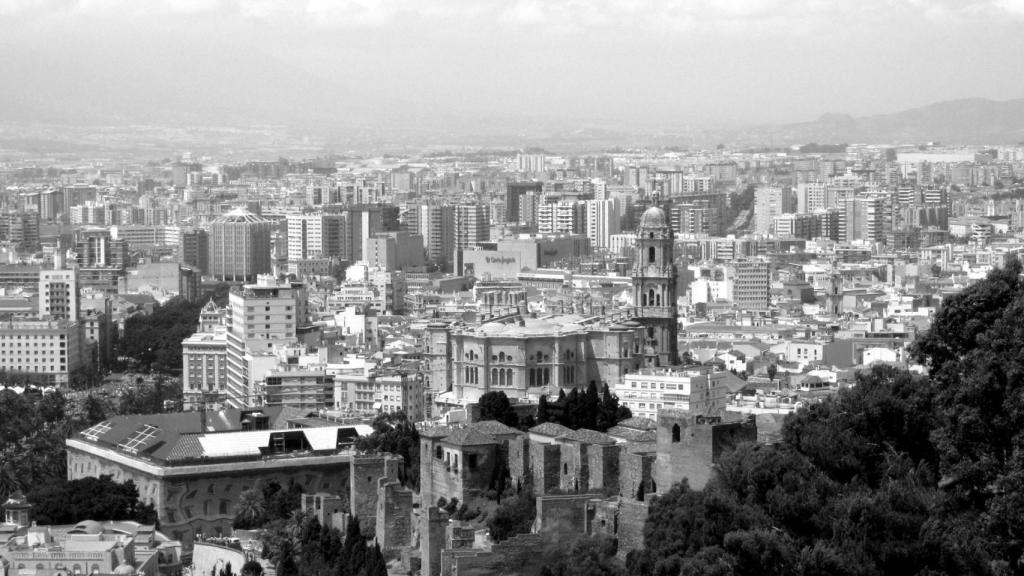 Vista de Málaga capital
