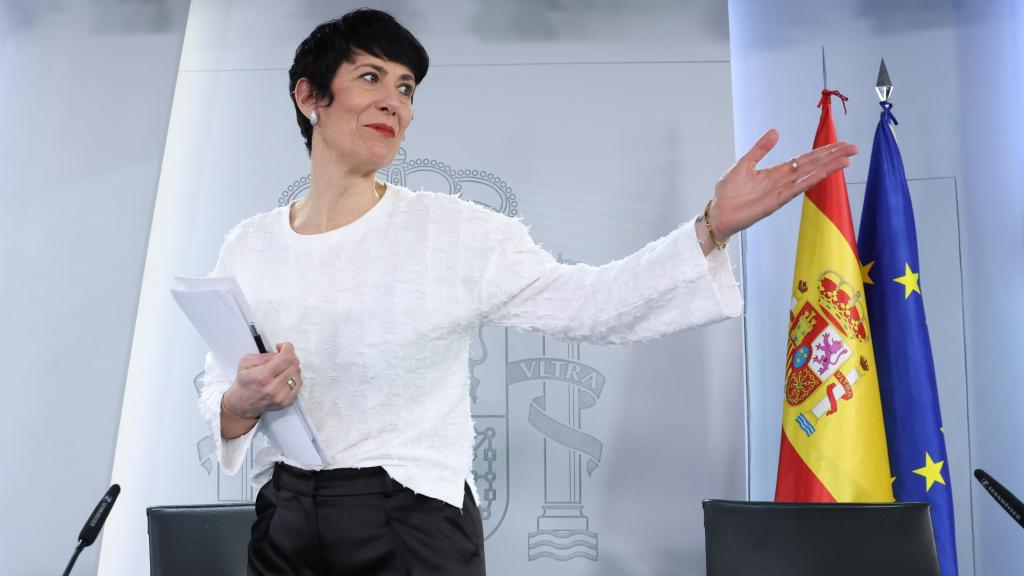 La ministra de Inclusión, Seguridad Social y Migraciones, Elma Saiz.