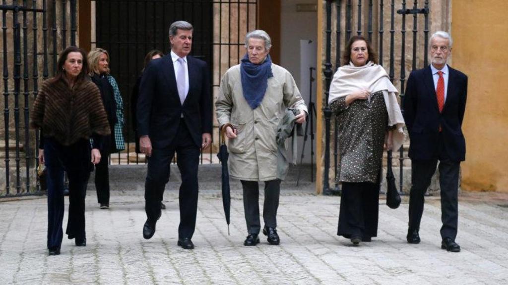 Imágenes del inicio de los actos conmemorativos del Centenario de la duquesa de Alba.