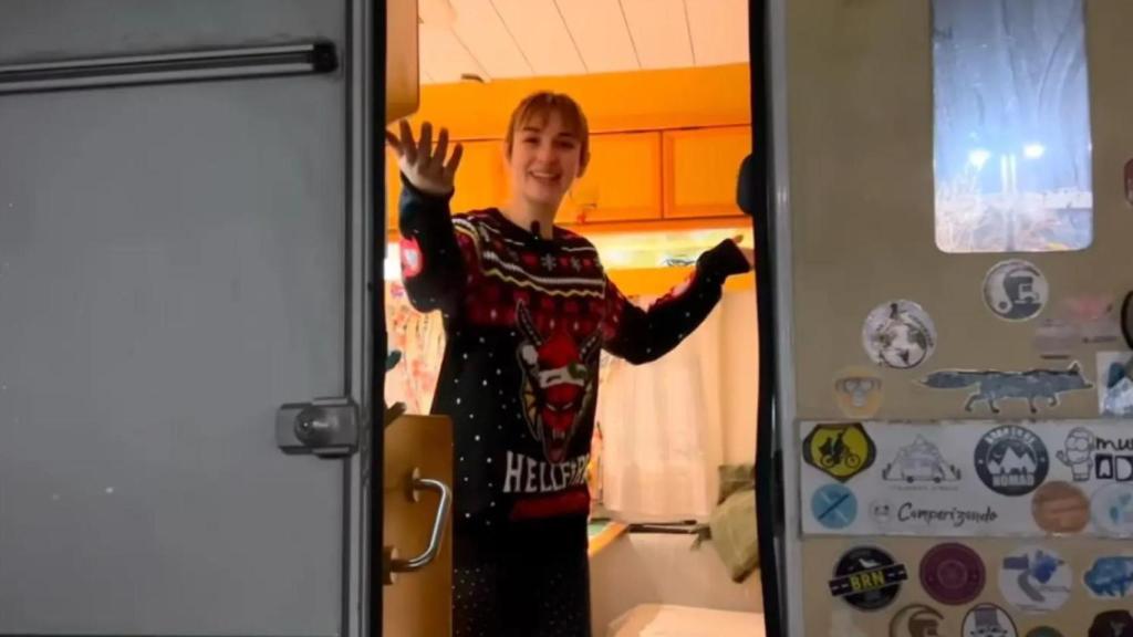 Medy en su nueva autocaravana