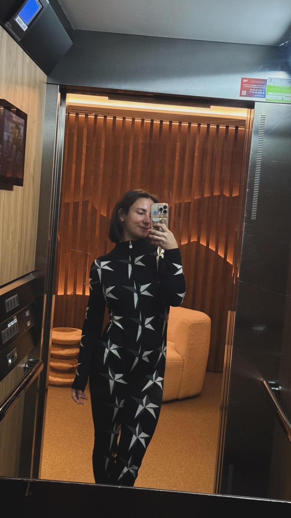 Marta Pombo, en un 'story' de Instagram.