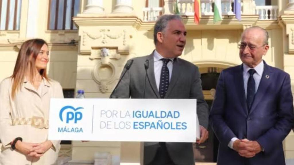 Imagen de archivo de Elías Bendodo y Francisco de la Torre.