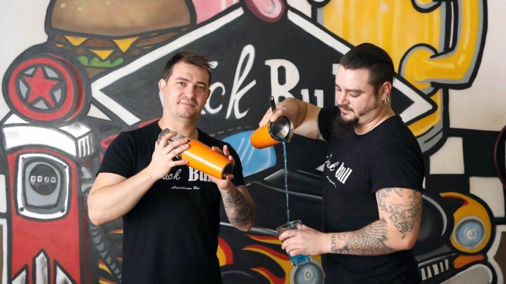 Los socios de Jack Bull, Ionut y Abel.