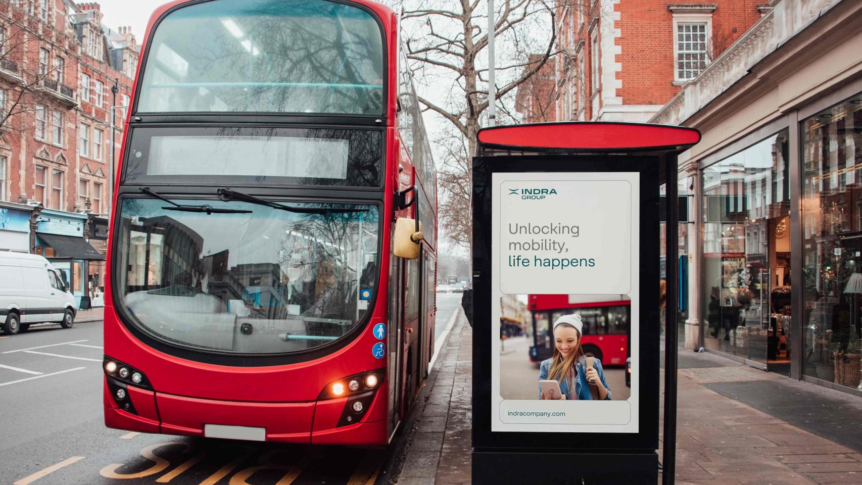 Un autobús de la red de transporte público de Londres.