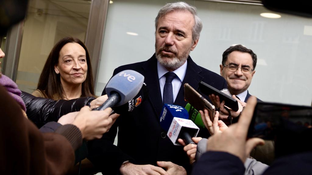 El presidente de Aragón en funciones, Jorge Azcón, en una imagen de archivo.