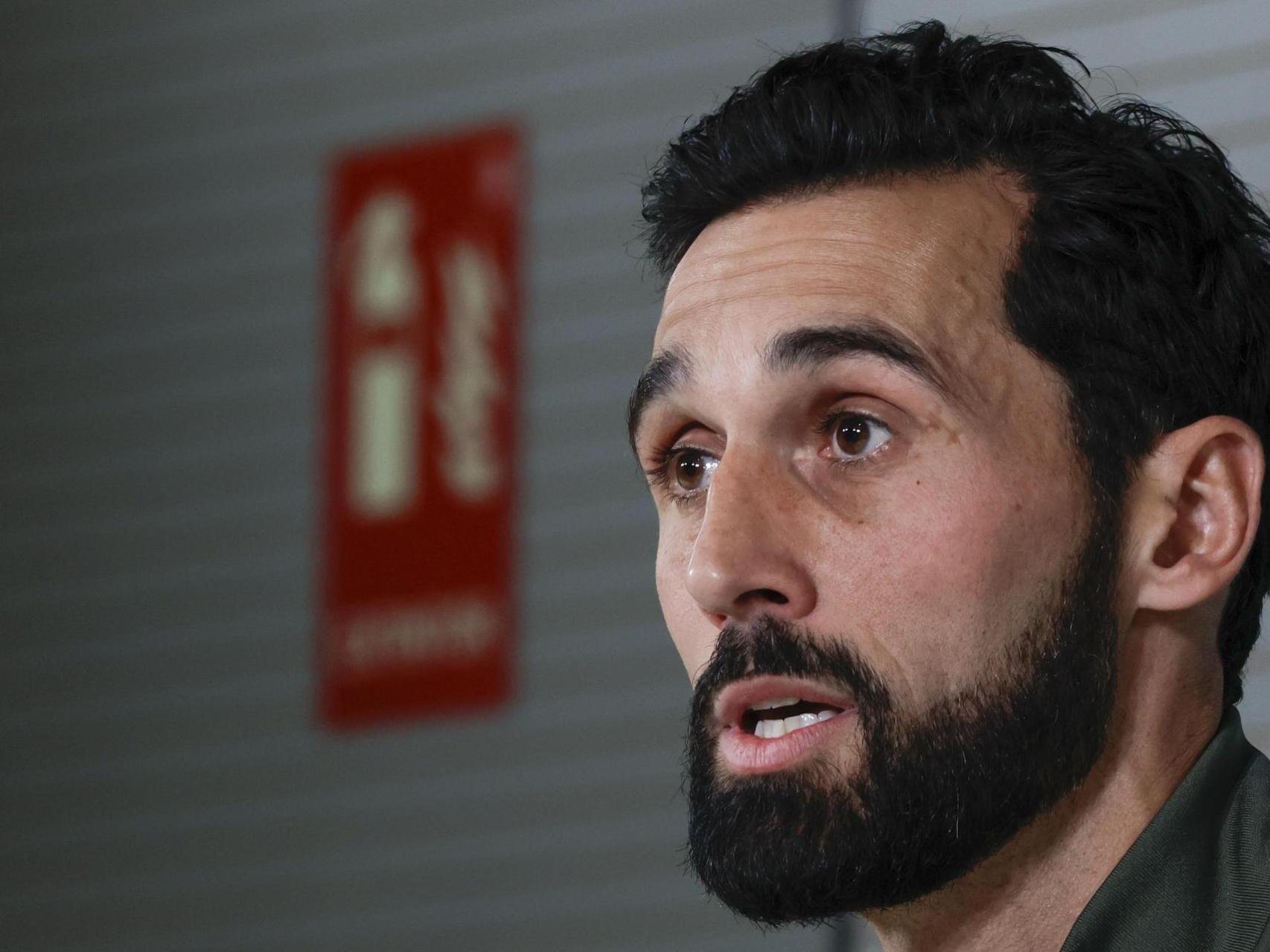Arbeloa, durante una rueda de prensa.