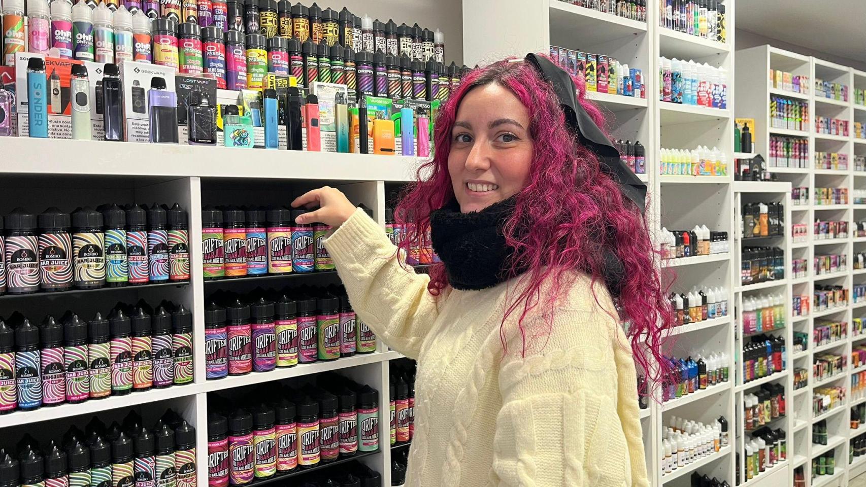 Laura, empleada de Umeo, en Os Mallos