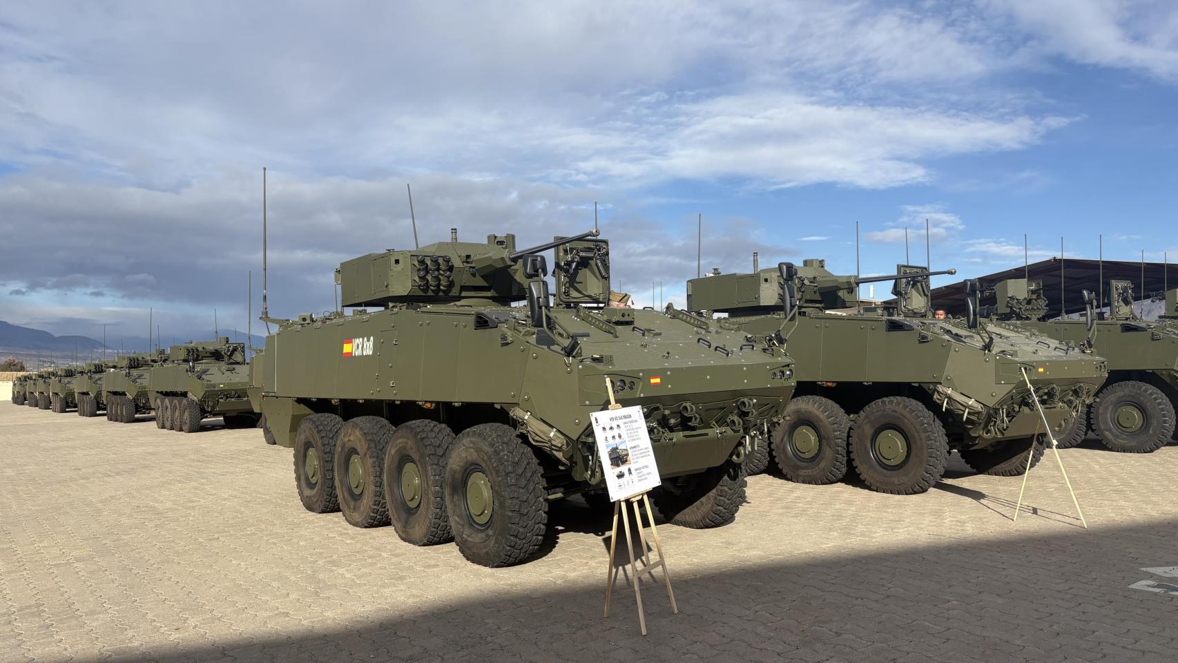 Primeras 40 unidades del Dragón en el Ejército de Tierra