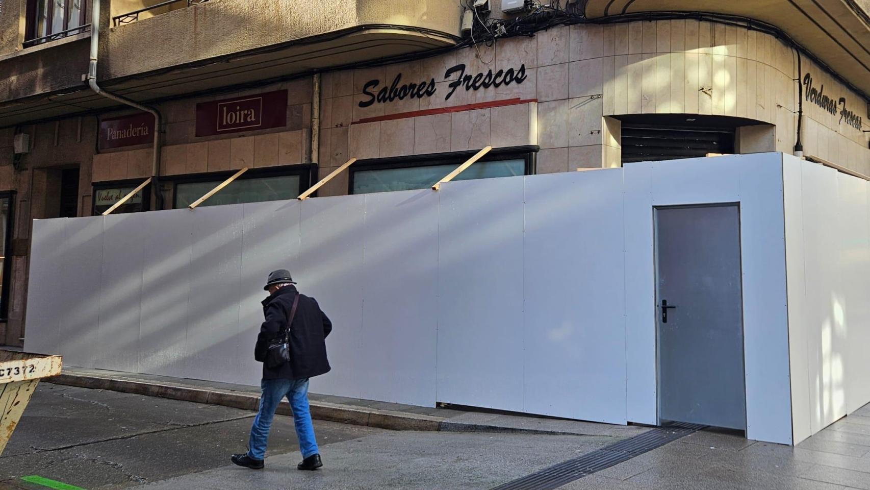 Local donde se ubicará Amasarte en la calle de San Andrés.