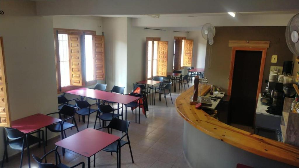 Vista general del bar.