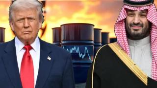 Fotomontaje con el presidente de EEUU, Donald Trump, y el heredero al trono de Arabia Saudí, Mohamed bin Salmán (MBS).