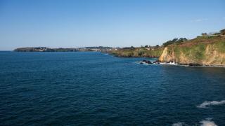 Imagen de la costa de Oleiros.